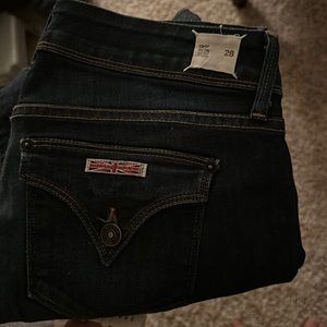Hudson crop Beth baby boot 27” inseam jeans